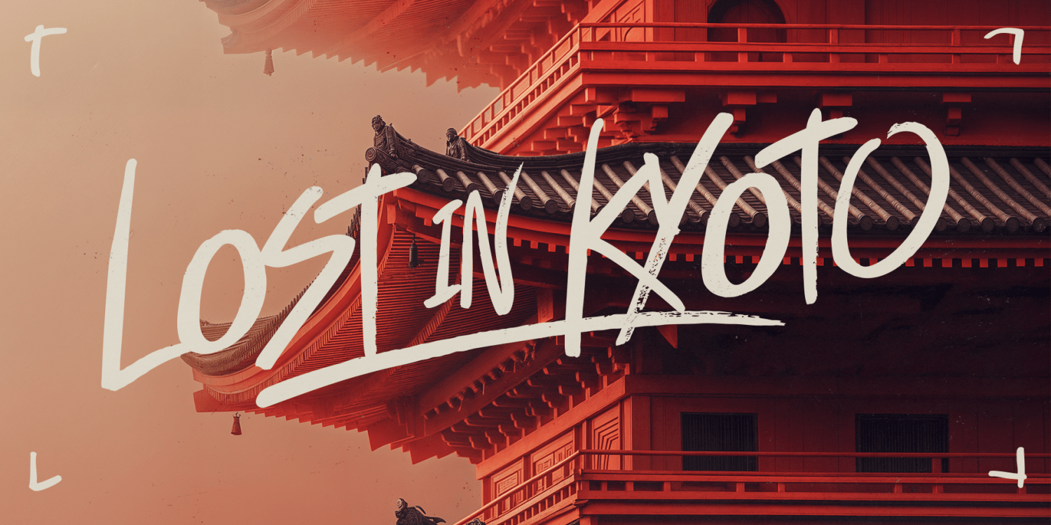 Rough Streak Font Poster #1
