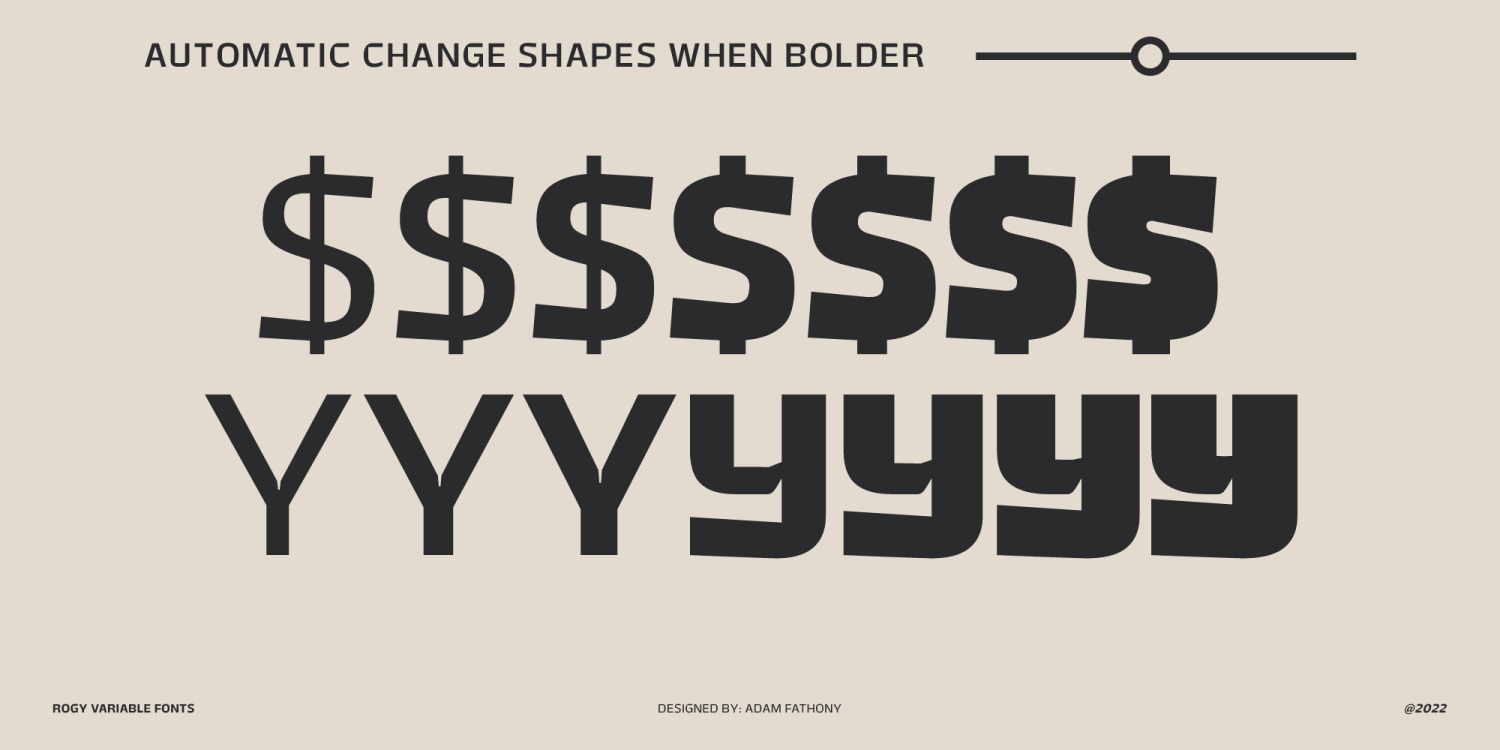 Rogy Font Poster #8
