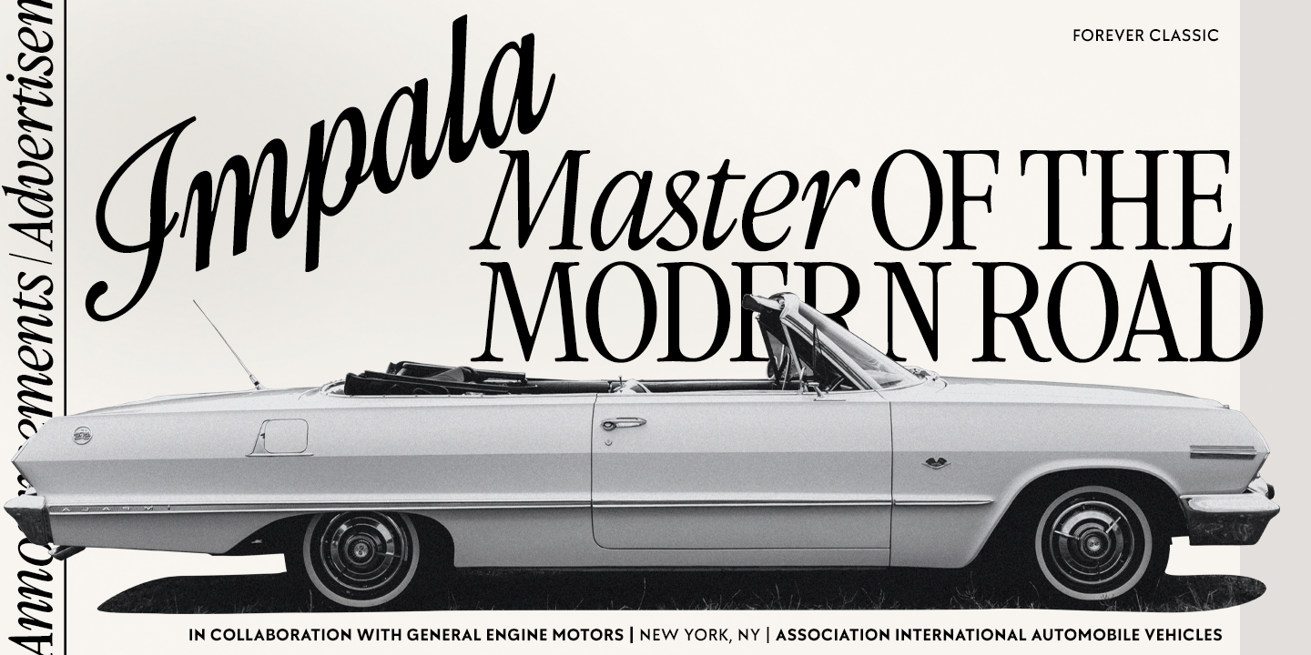 Atelier Fleur Font Poster #4