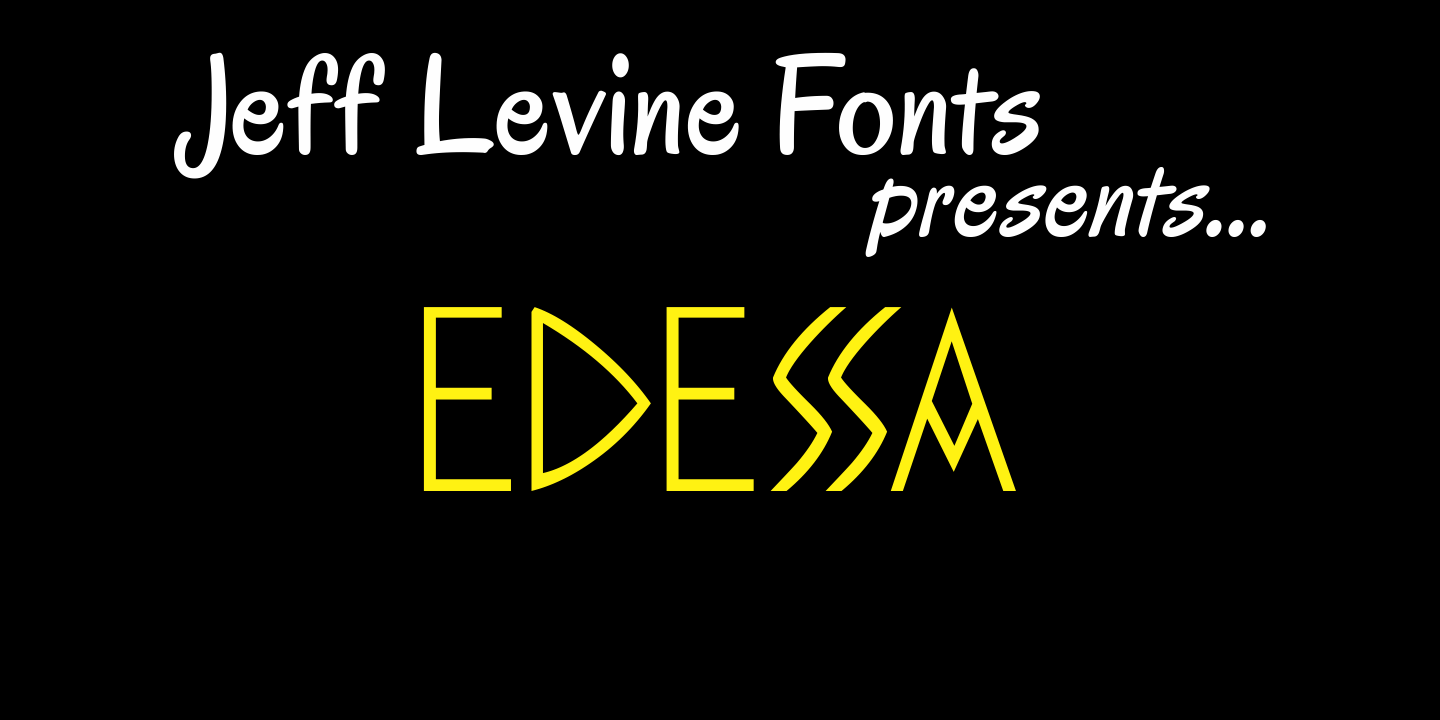 Edessa Font Family