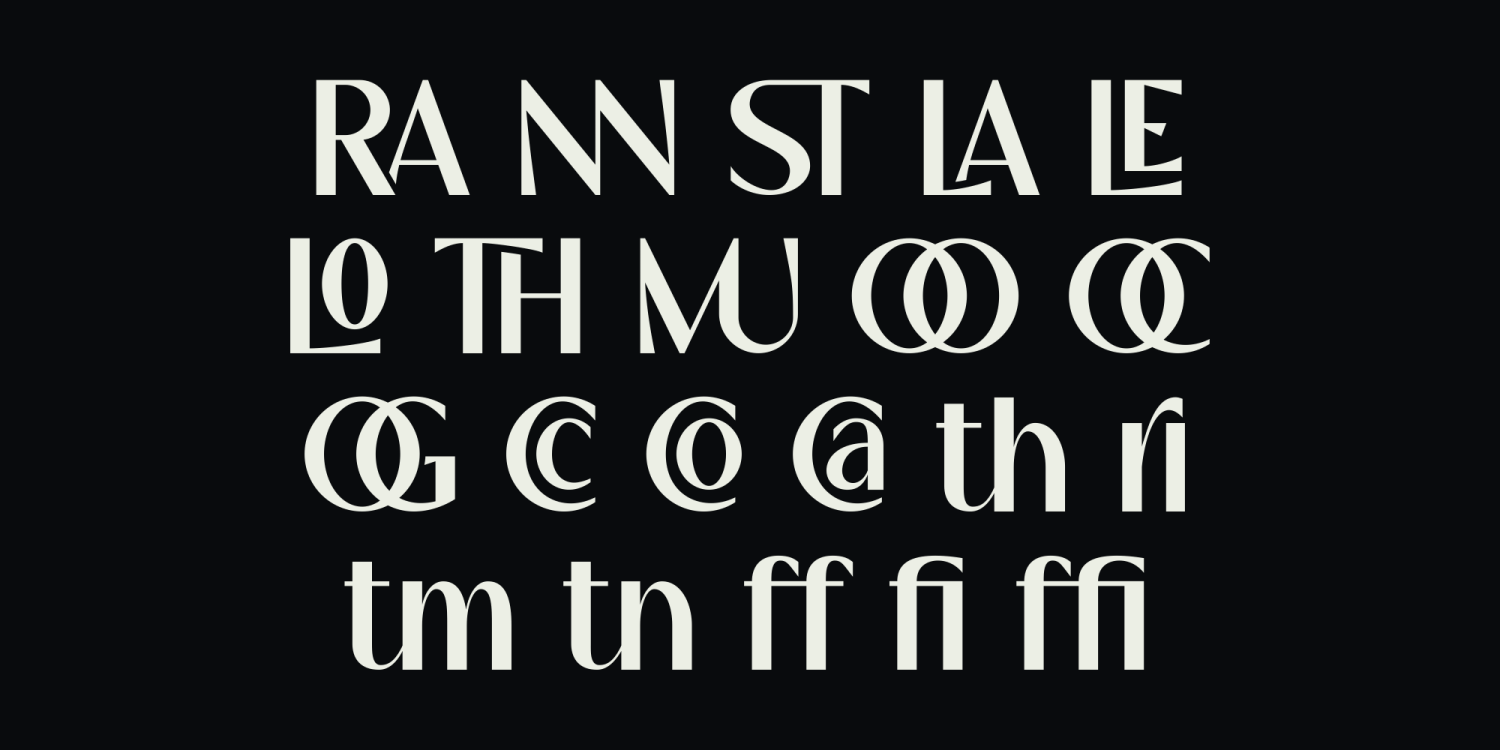 Negen Font Poster #9