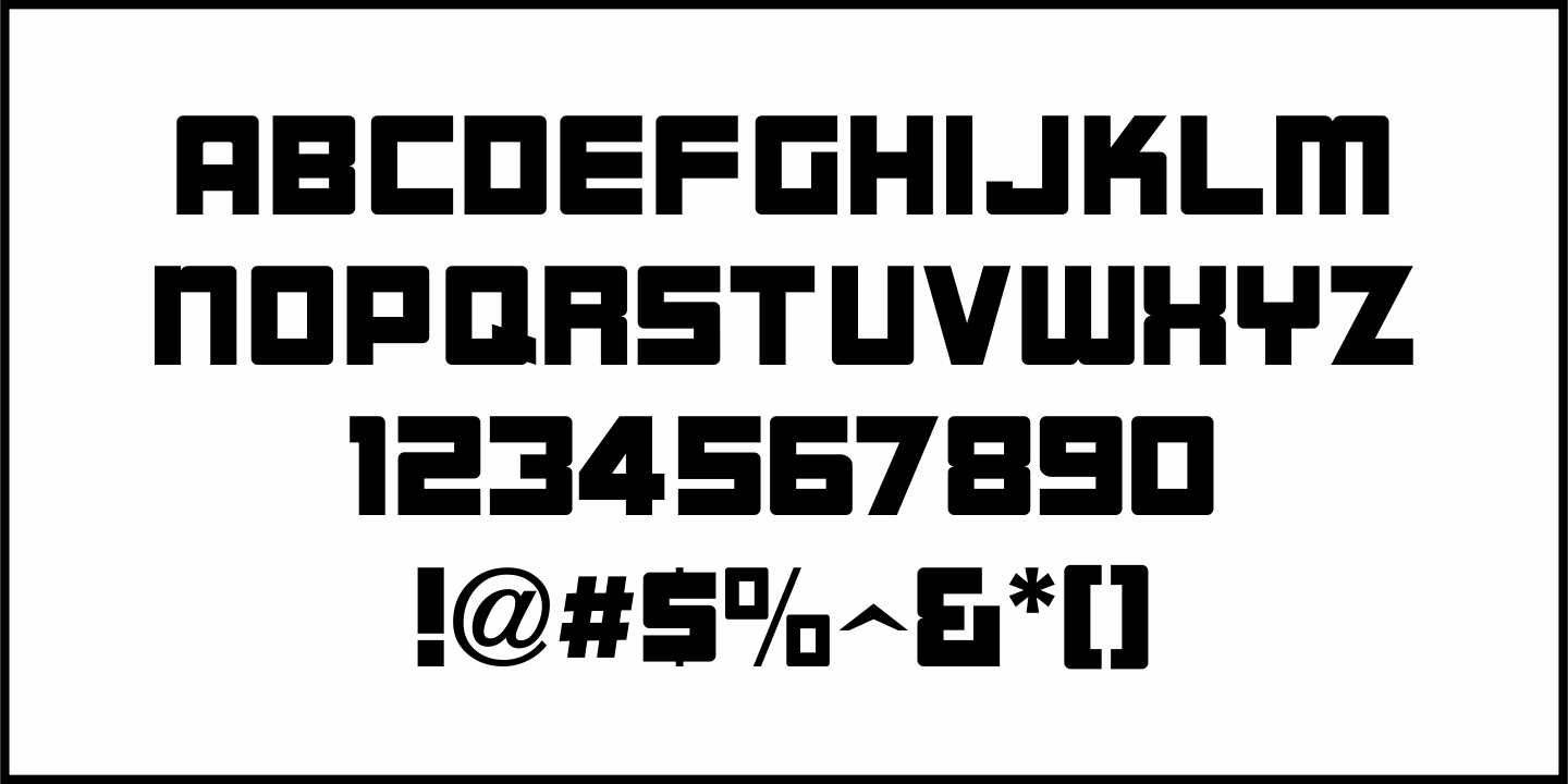 Criminal Activity Font Poster #1