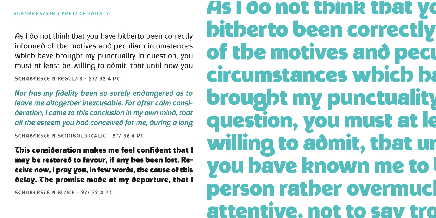 Forgotten Printer Collection Font Poster #1