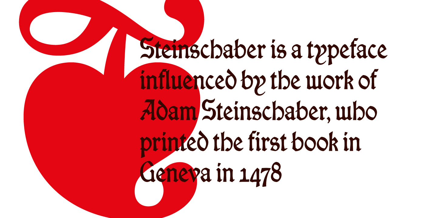 Forgotten Printer Collection Font Poster #1