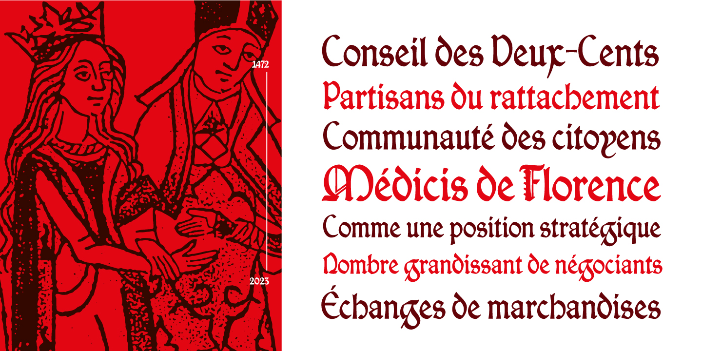 Forgotten Printer Collection Font Poster #1