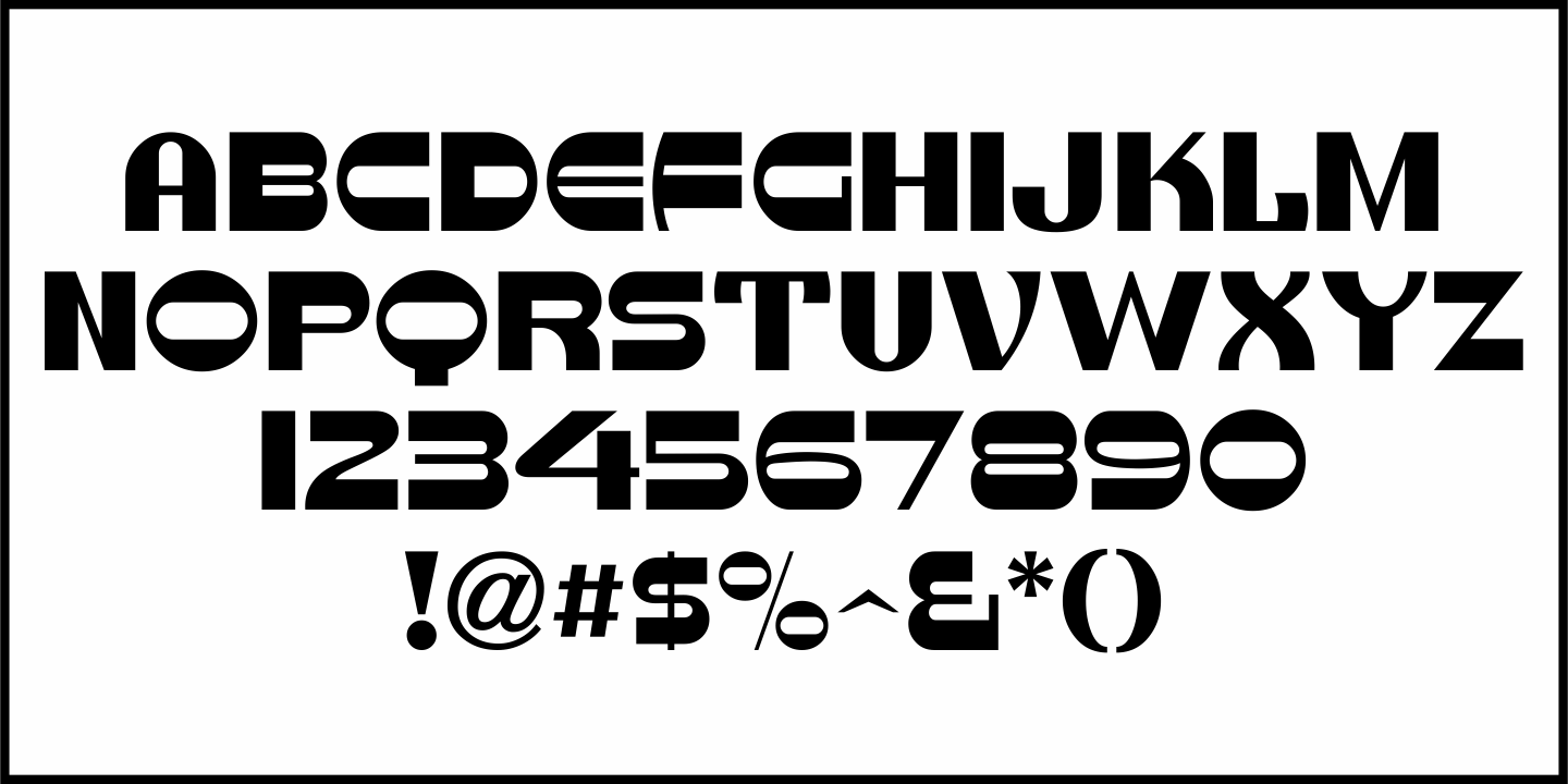 Folk Band Font Poster #1