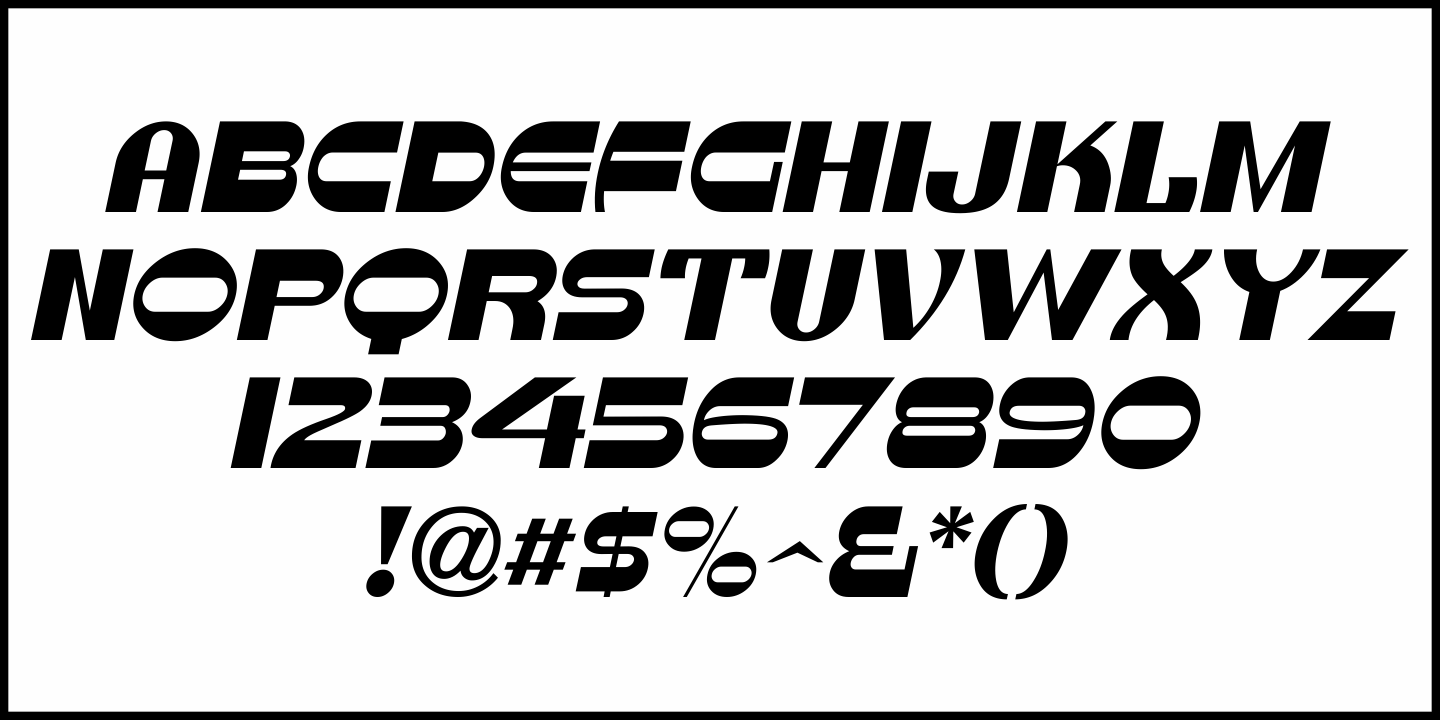 Folk Band Font Poster #1