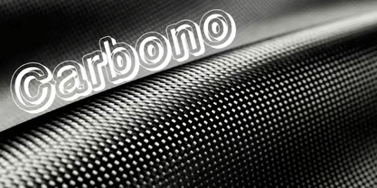Carbono Font Family Poster