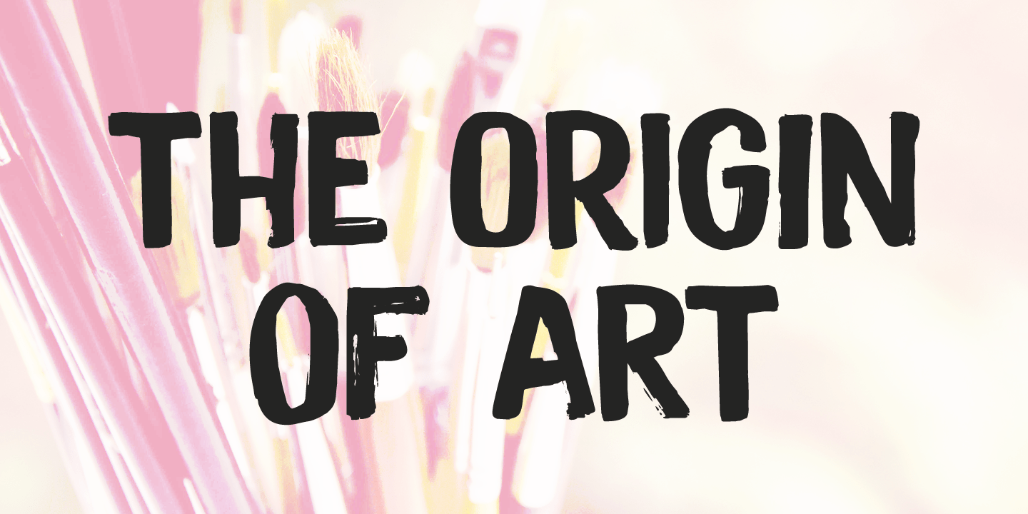 Studio Brush Font Poster #1
