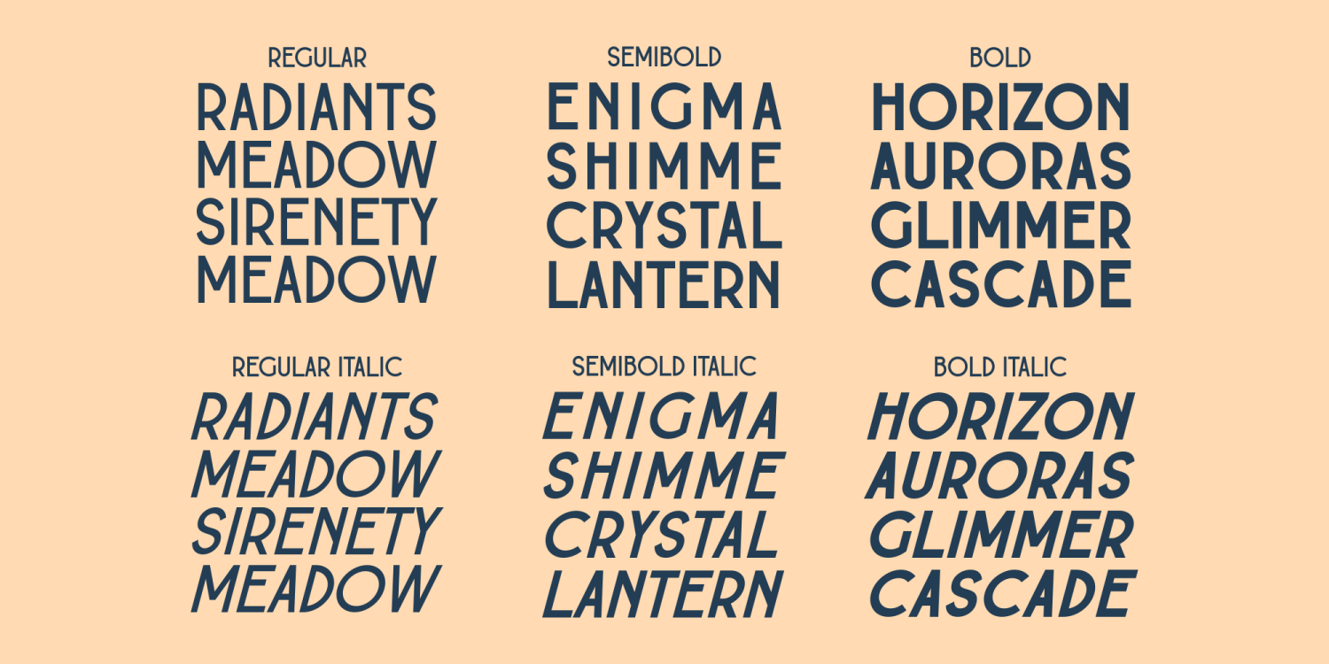 Beyork Font Poster #1