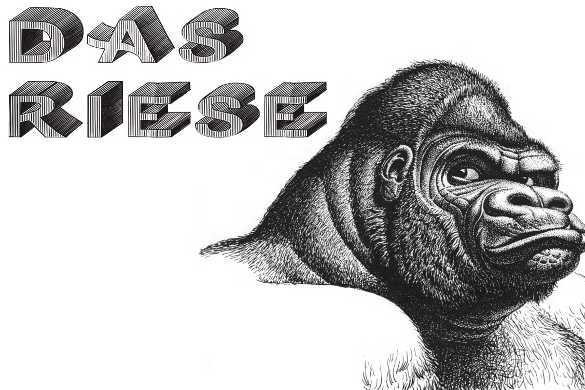 Das Riese Font Family Poster