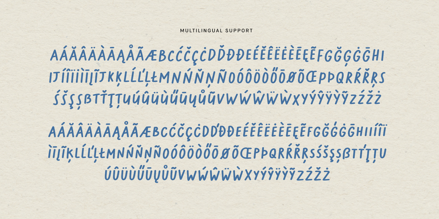 Softie Marker Font Poster #1