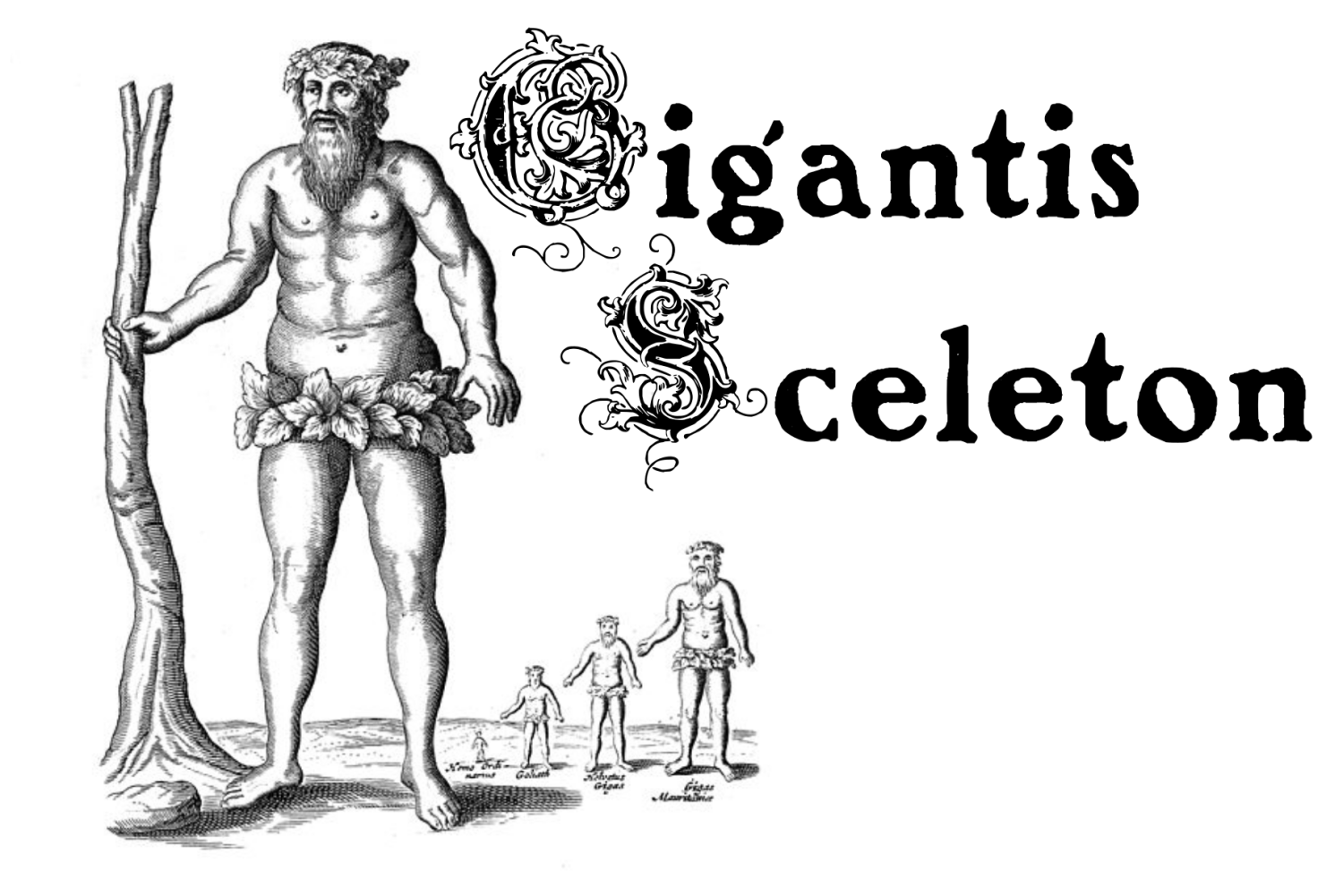 Athanasius Kircher Font Poster #1