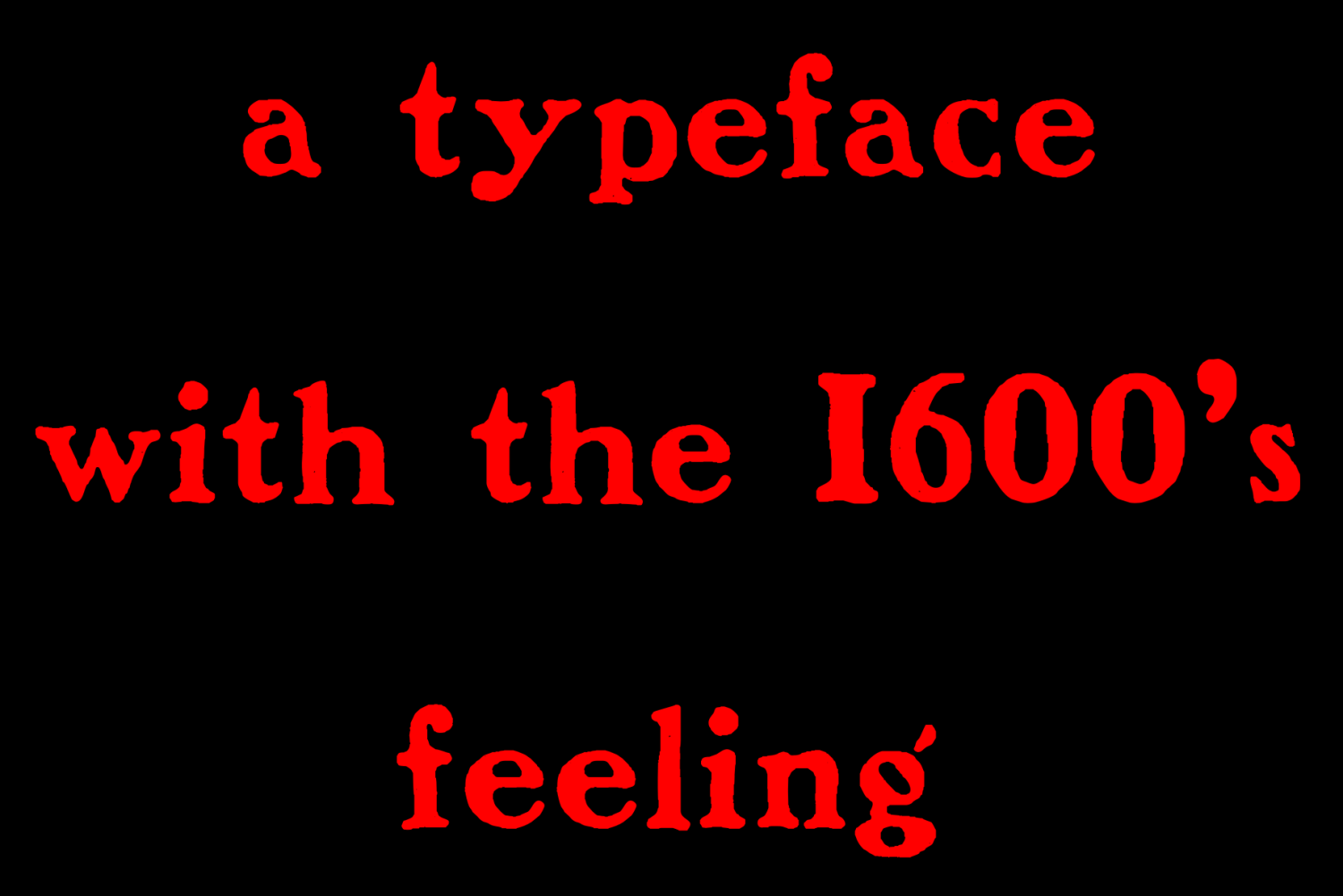 Athanasius Kircher Font Poster #1