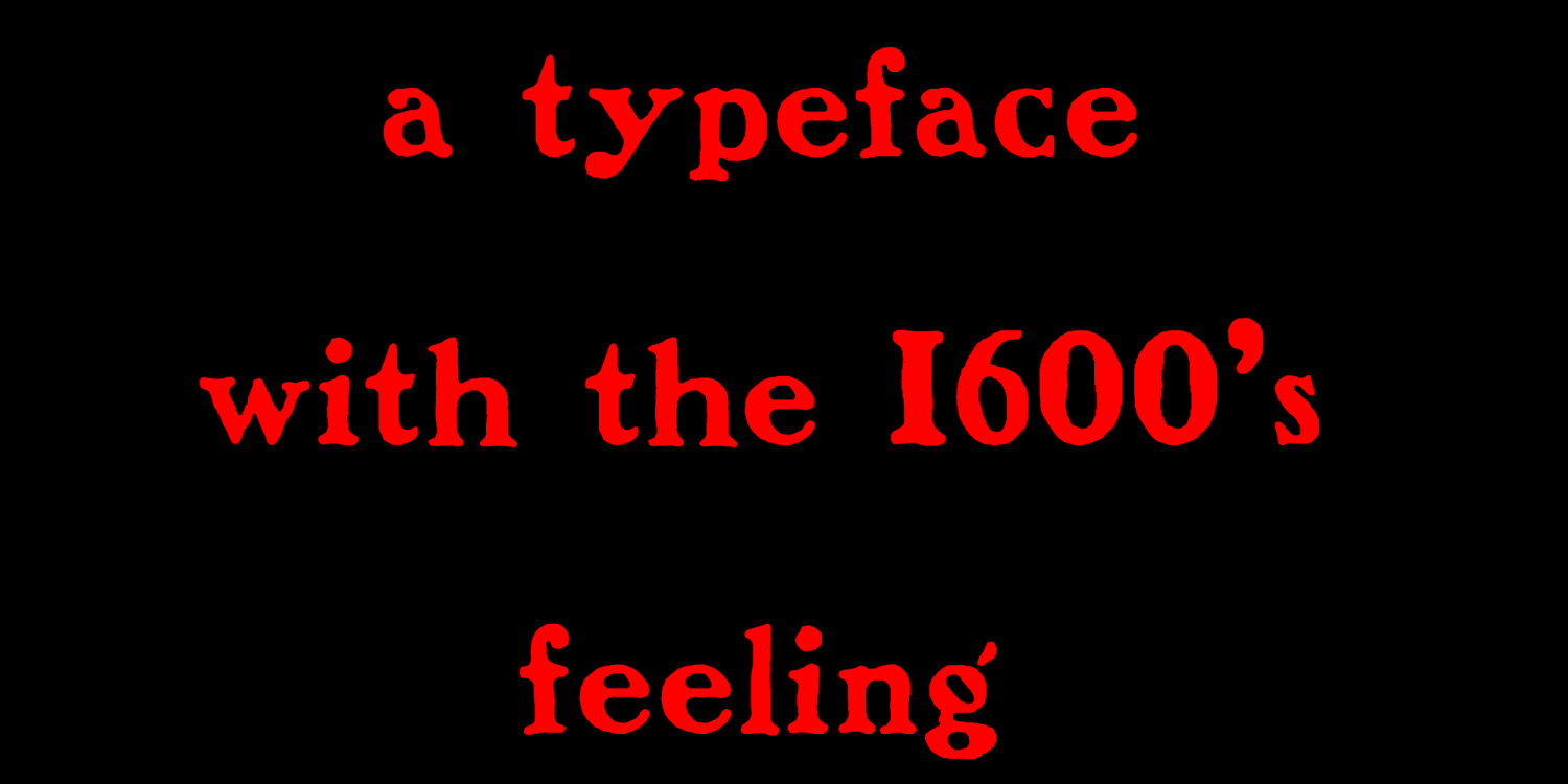 Athanasius Kircher Font Poster #1