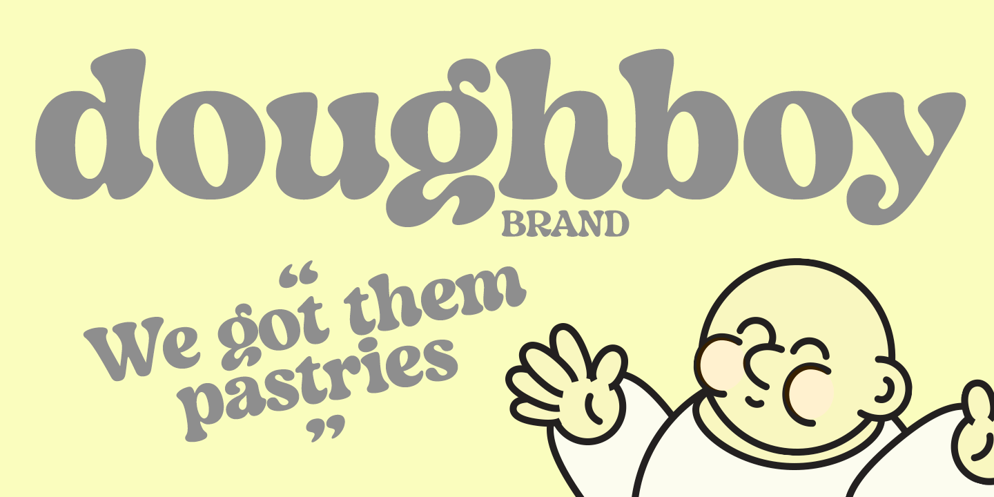 Bright Morning Font Poster #1