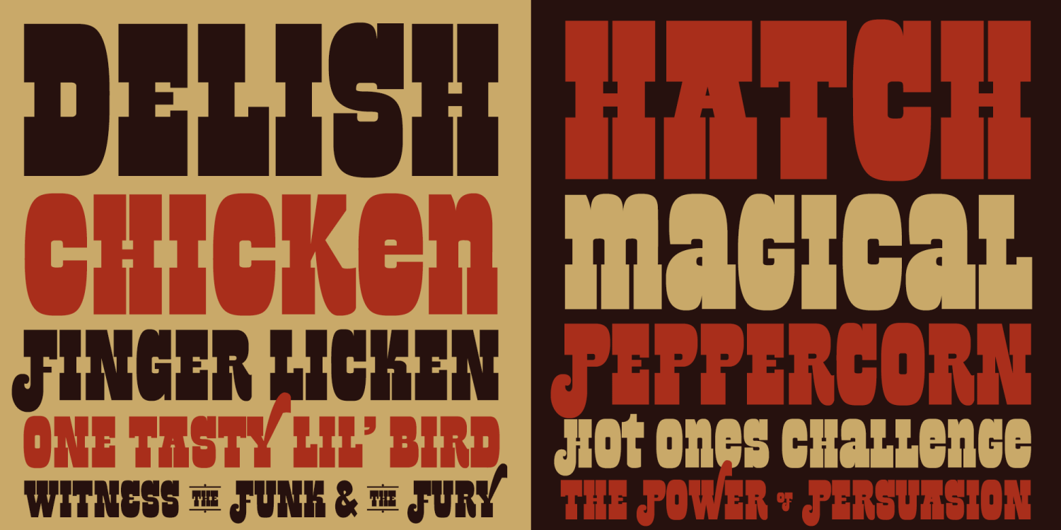 Black Bart Font Poster #1