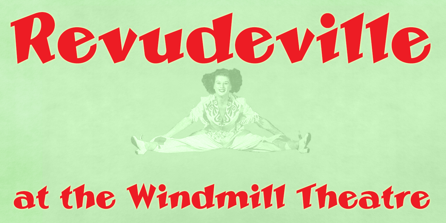 Revudeville Font Poster #1