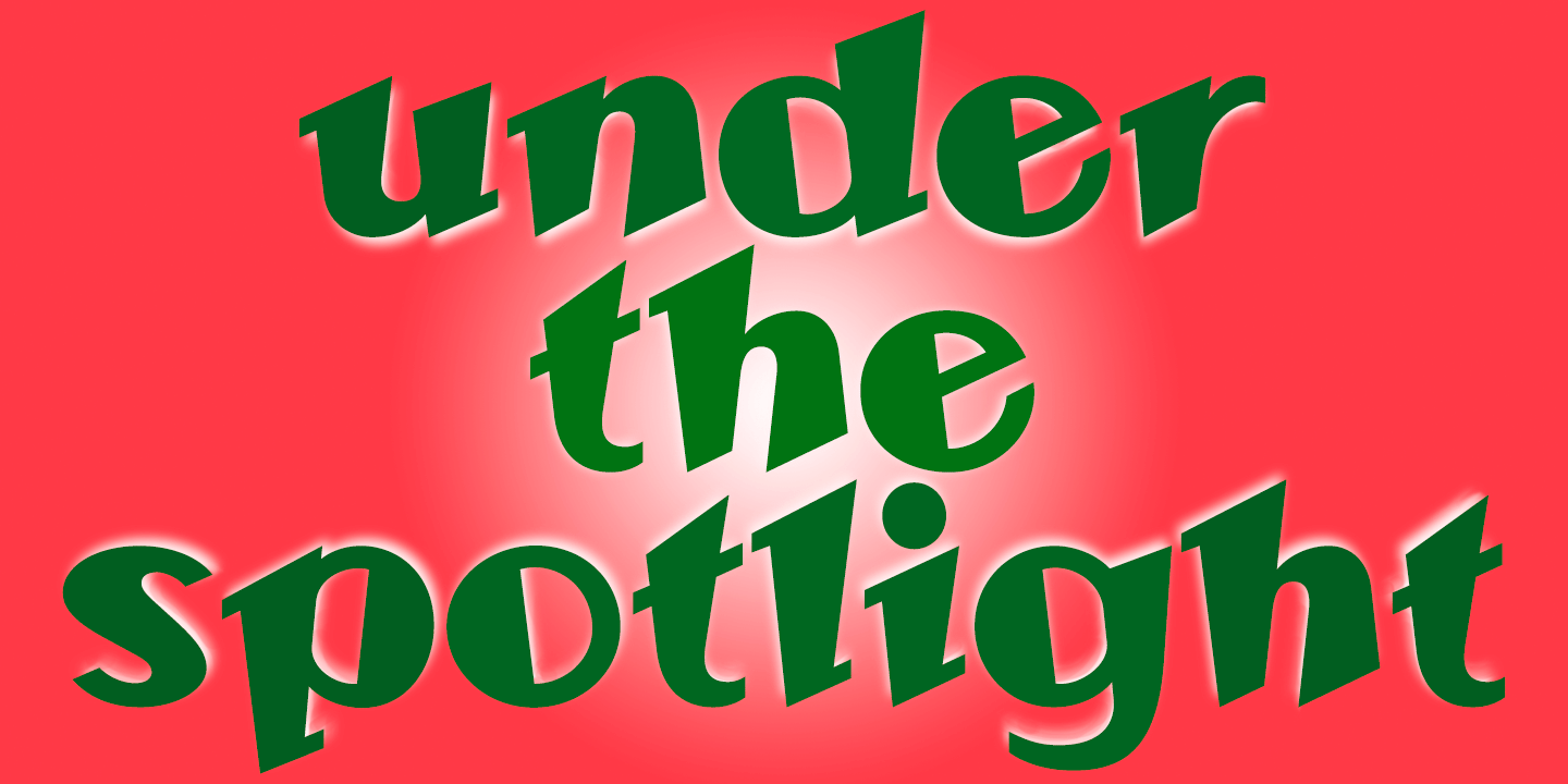 Revudeville Font Poster #1