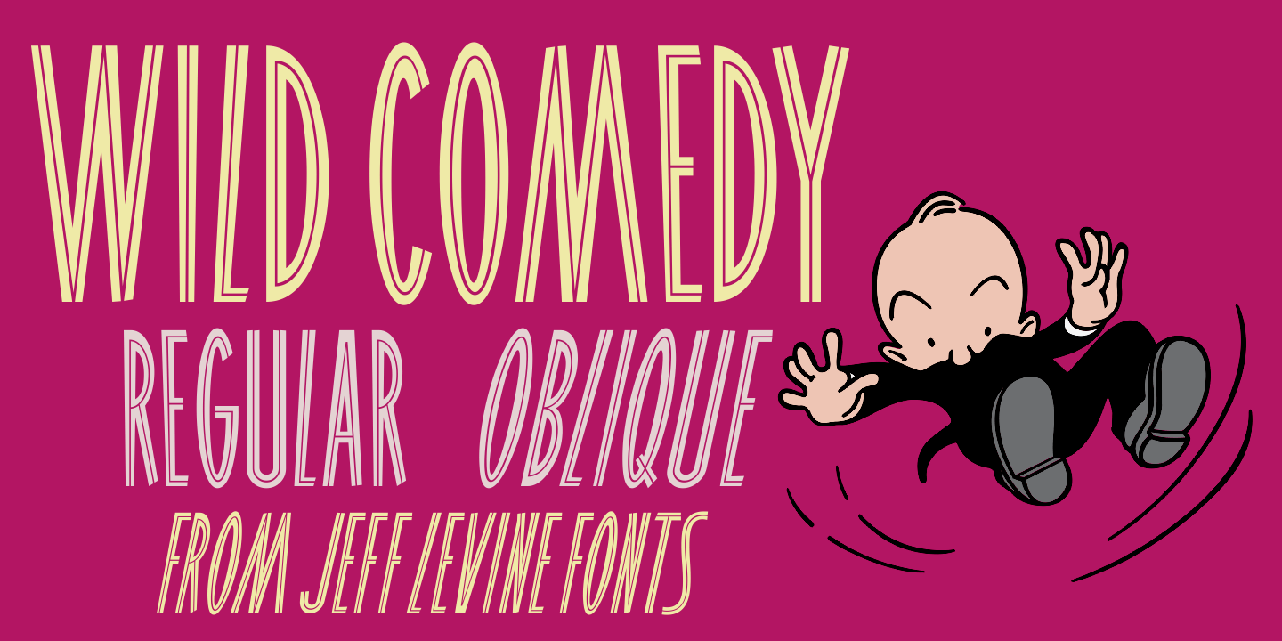 Wild Comedy Font Family