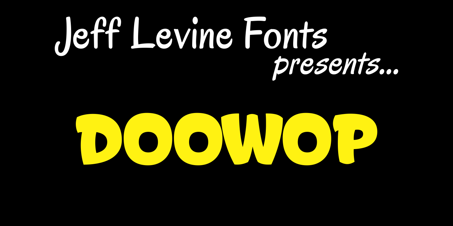 Doowop Font Family