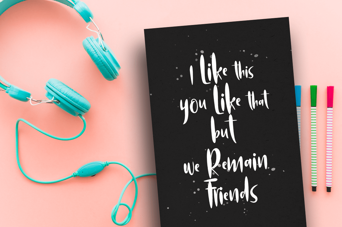 Misteris Font Poster #7