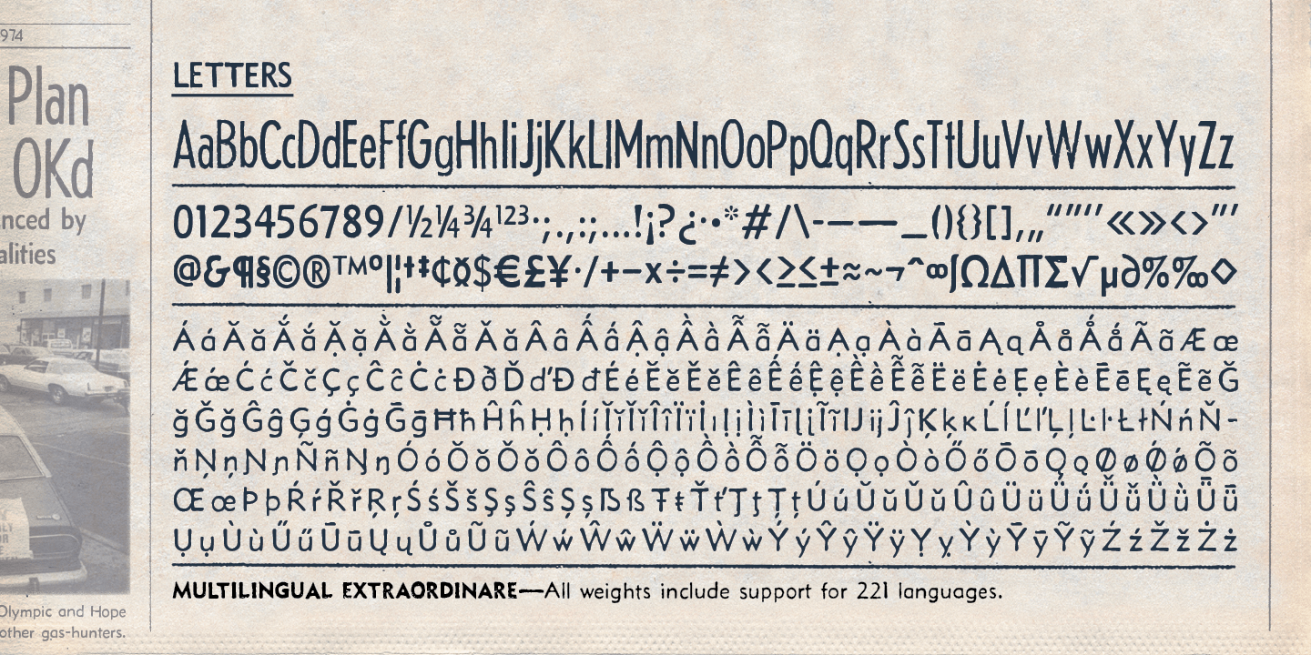 Newshound Font Poster #1