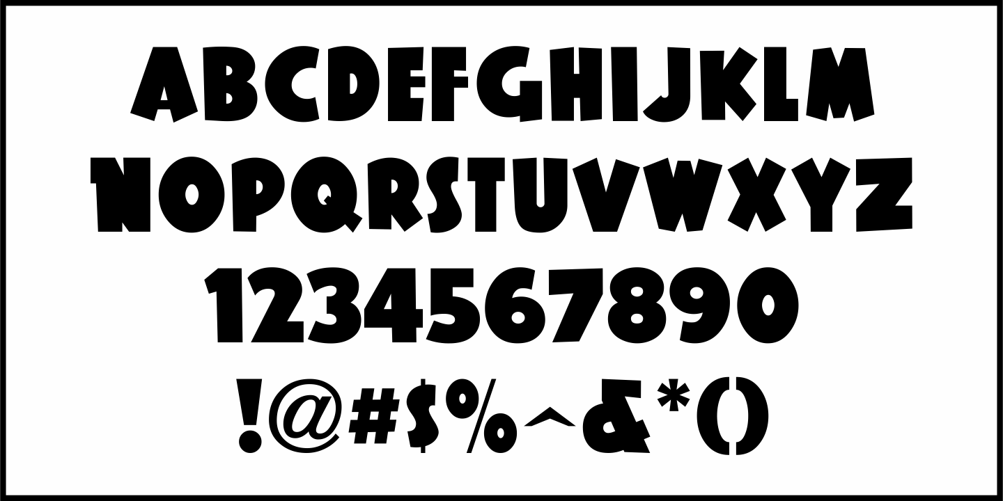 Saturday Matinee Font Poster #3