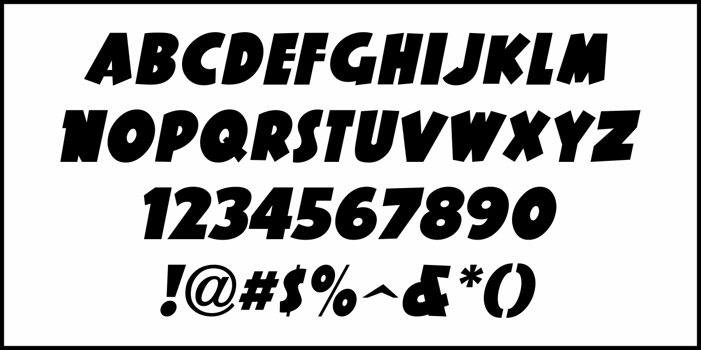 Saturday Matinee Font Poster #5