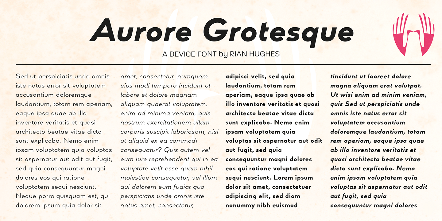 Aurore Grotesque Font Family