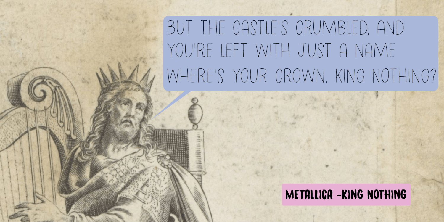 Nothing King Font Poster #5