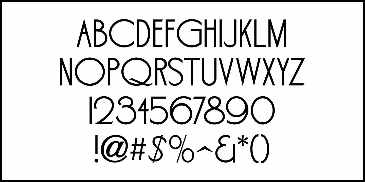 Handlettered Sans Font Poster #1