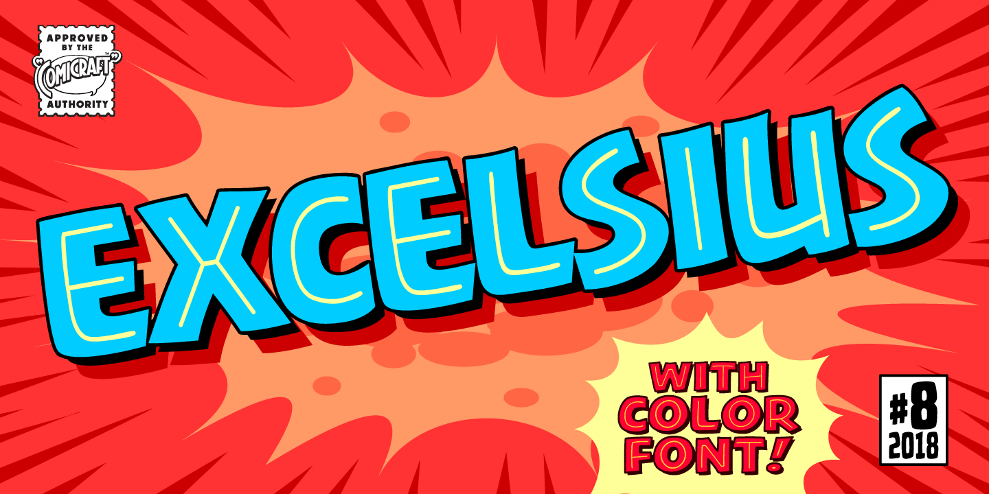 Excelsius Font Poster #1