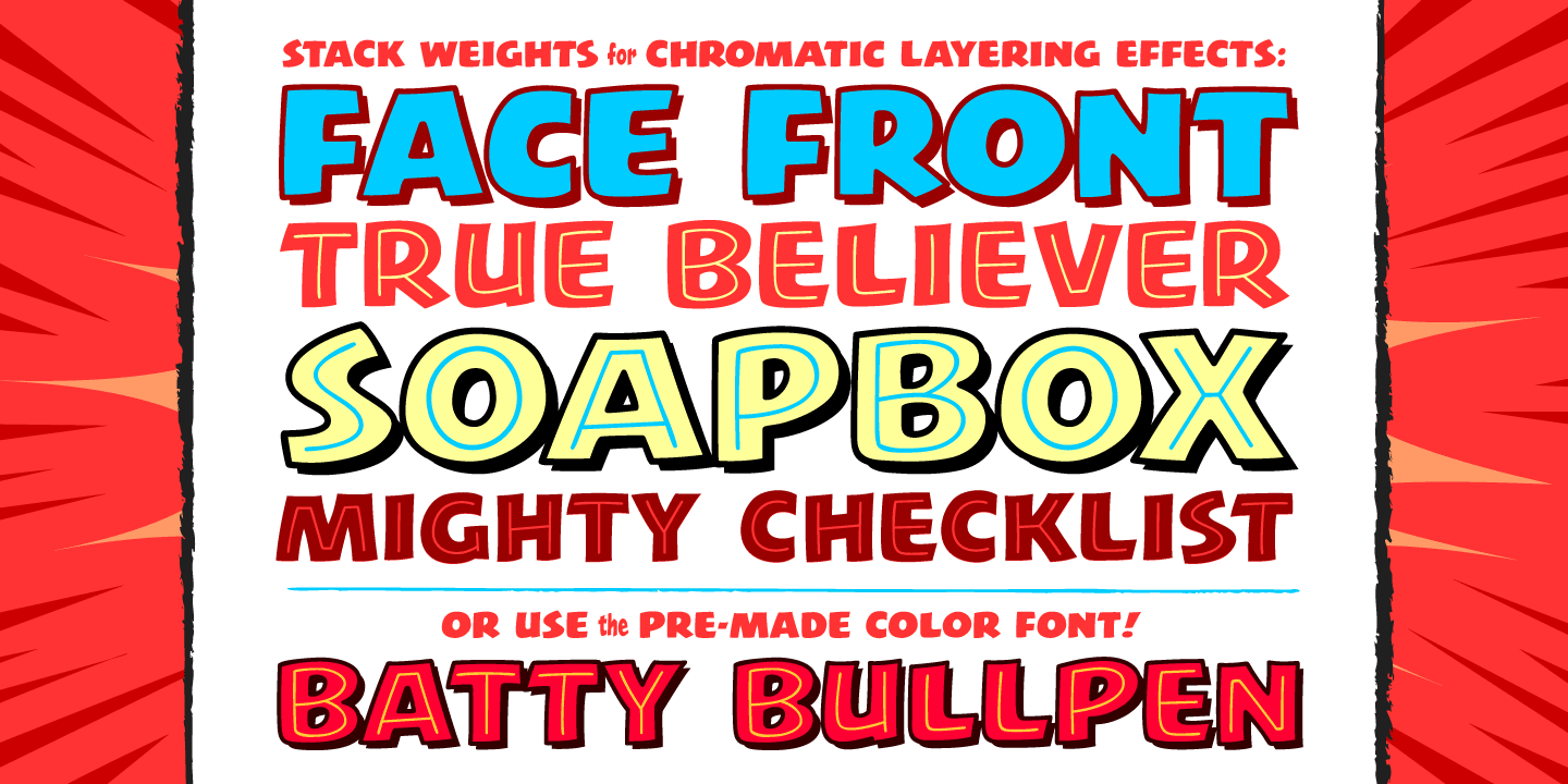 Excelsius Font Poster #1
