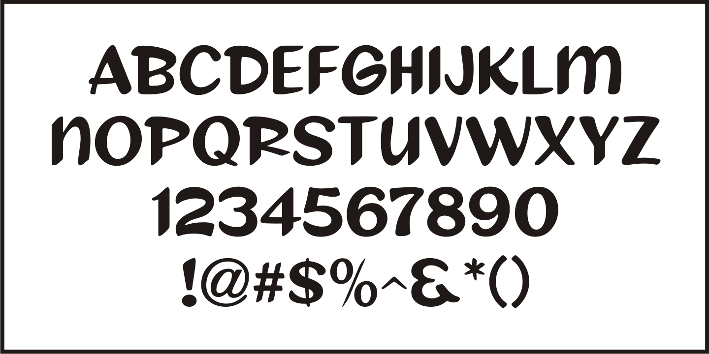 Surf Bum Font Poster #1