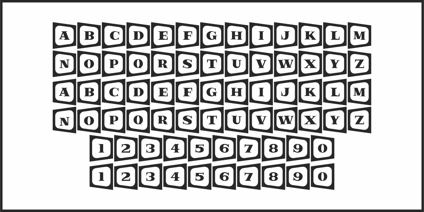 Merrymakers Font Poster #3