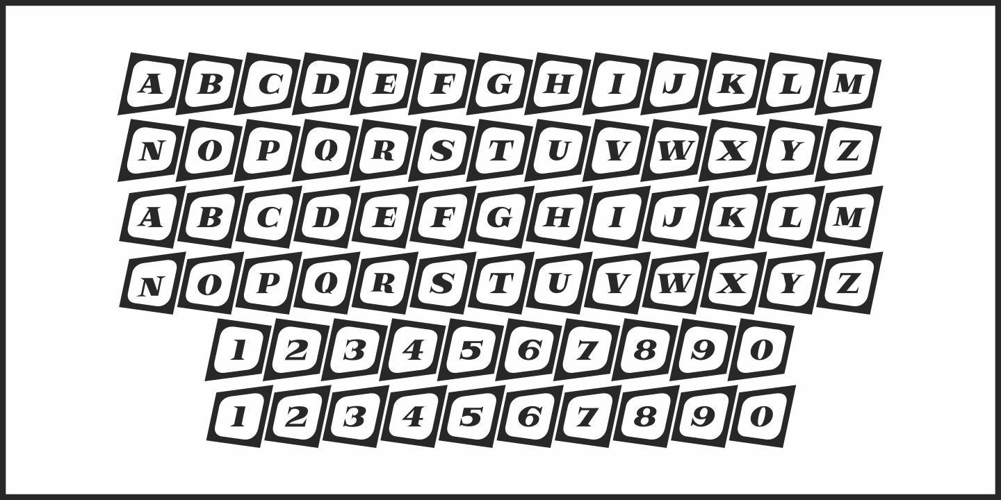 Merrymakers Font Poster #5