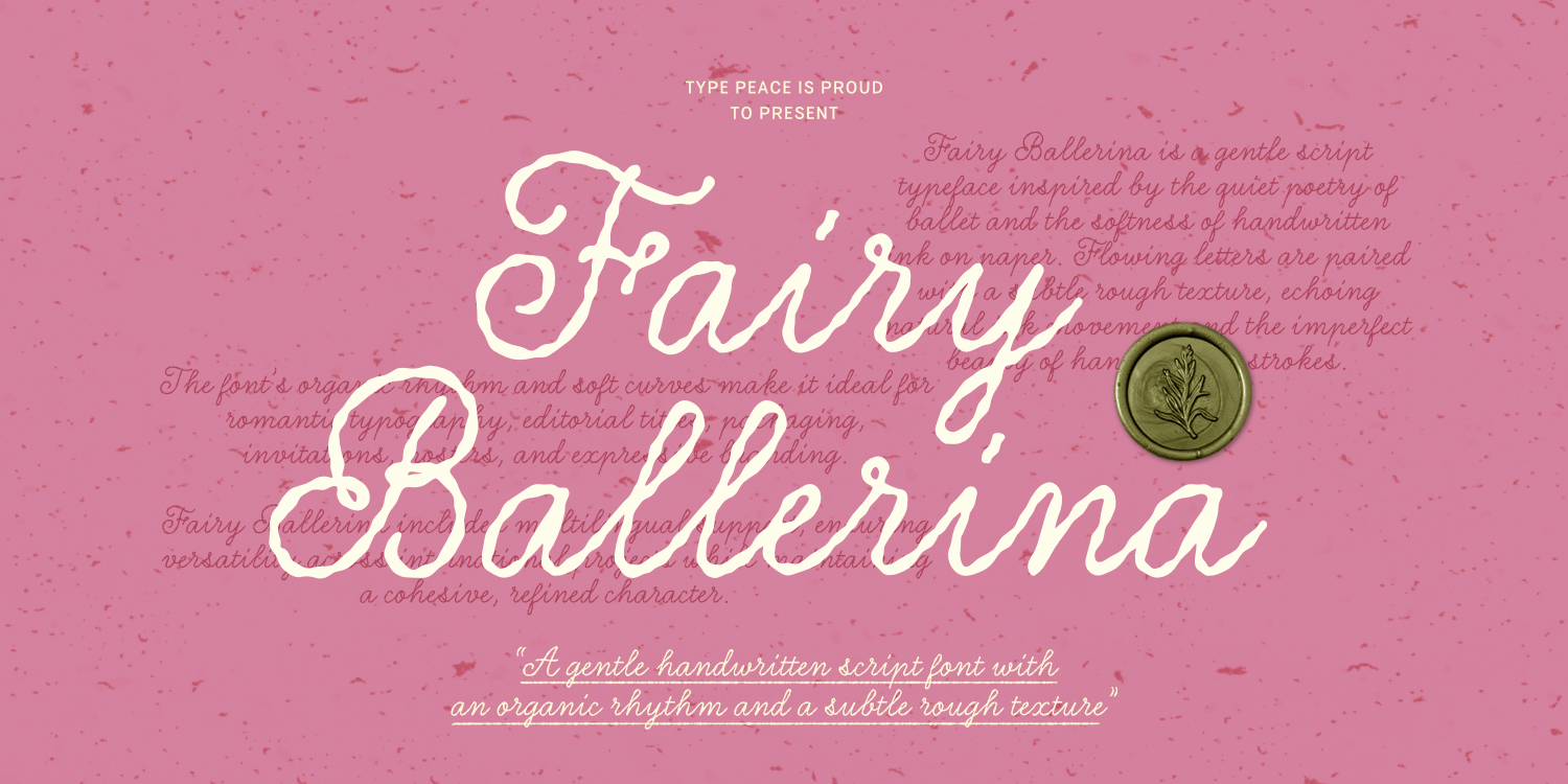 Fairy Ballerina Poster