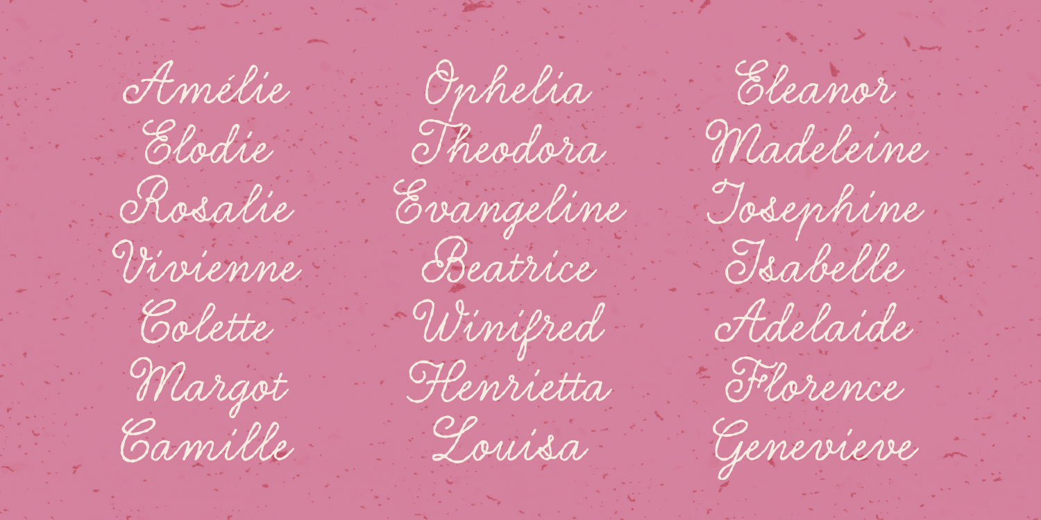 Fairy Ballerina Font Poster #9