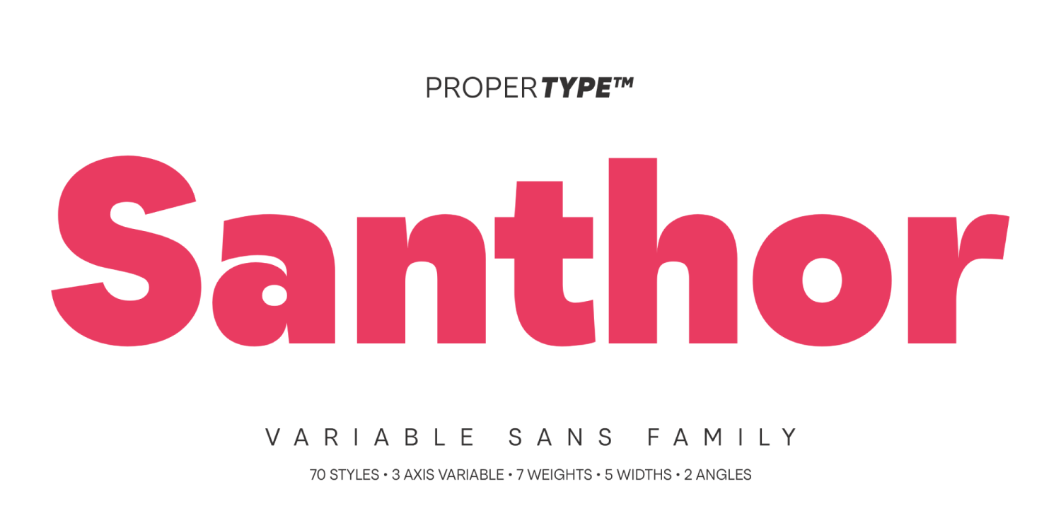 Santhor Font Family