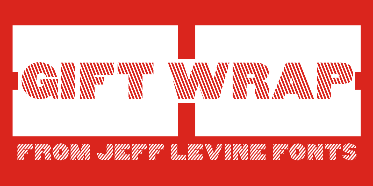 Gift Wrap Font Family