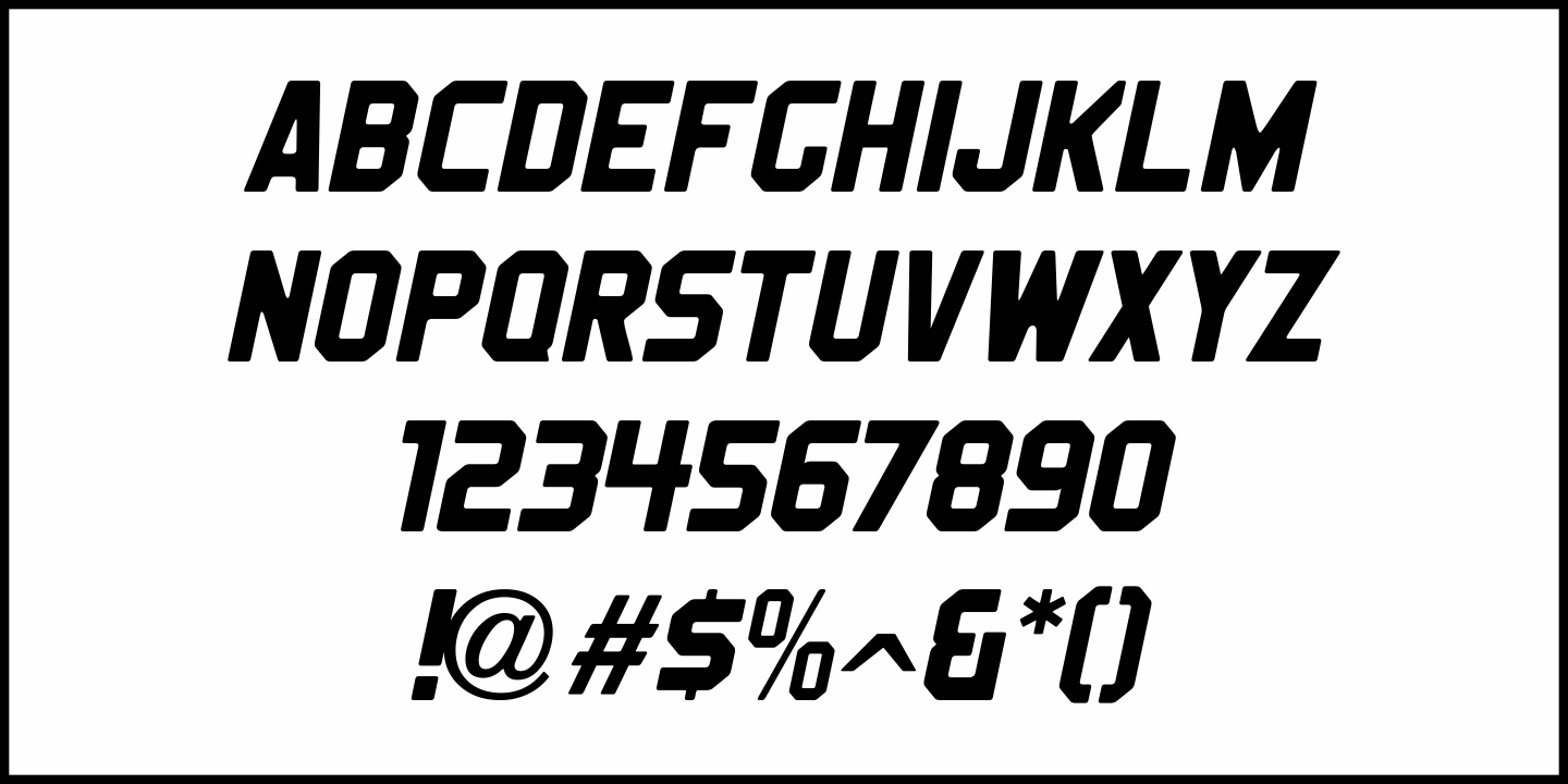 School Activities Font Poster #1