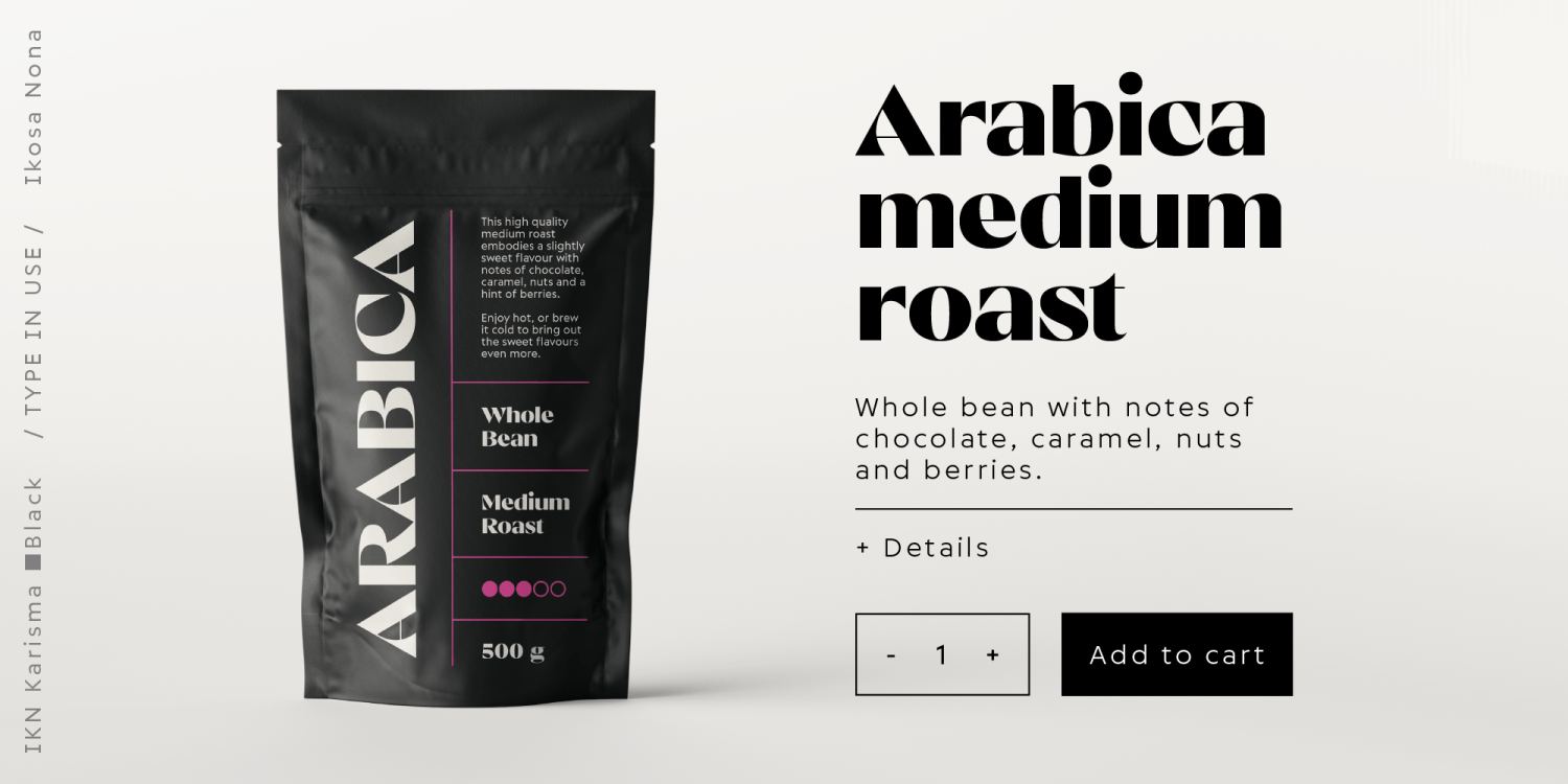 IKN Karisma Font Poster #3