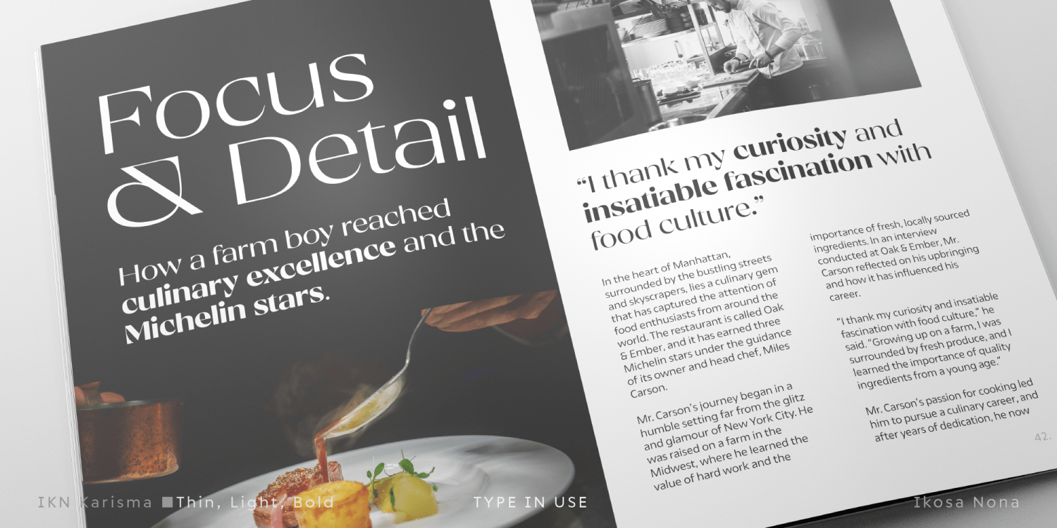 IKN Karisma Font Poster #4