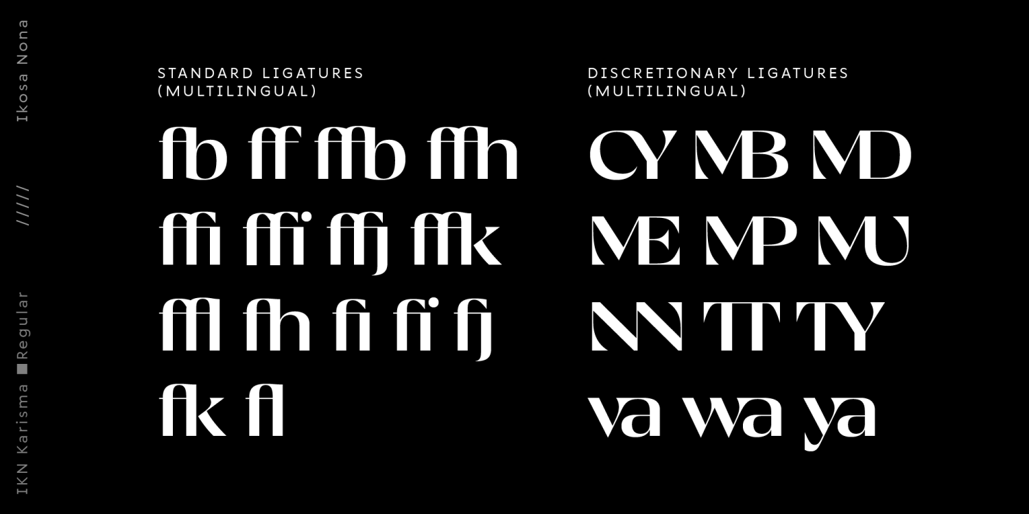 IKN Karisma Font Poster #7