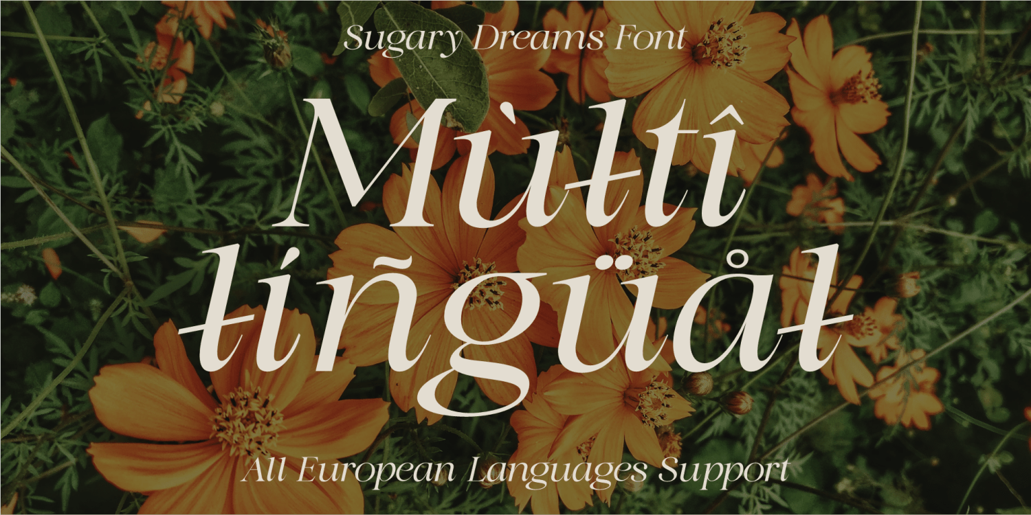 Sugary Dreams Font Poster #1