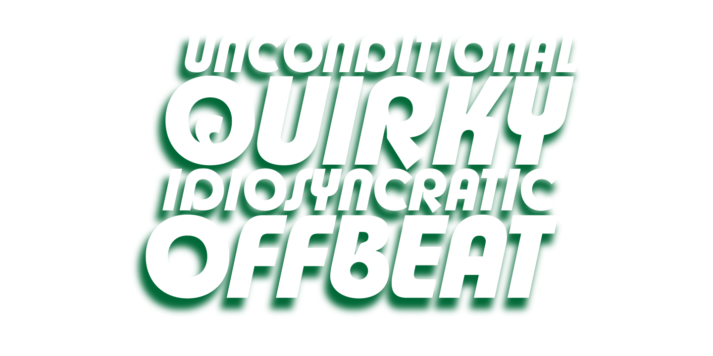 Churchward Design Bold Italic Font Poster #1