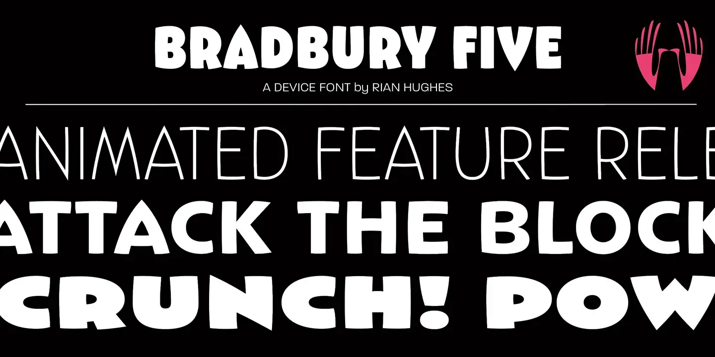 Bradbury Five Font Family