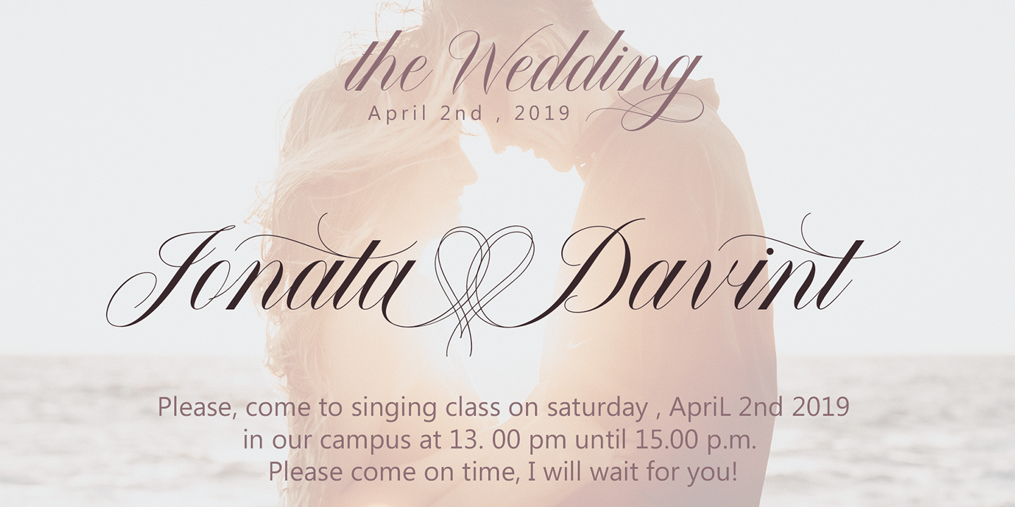 Wamelo Font Poster #12