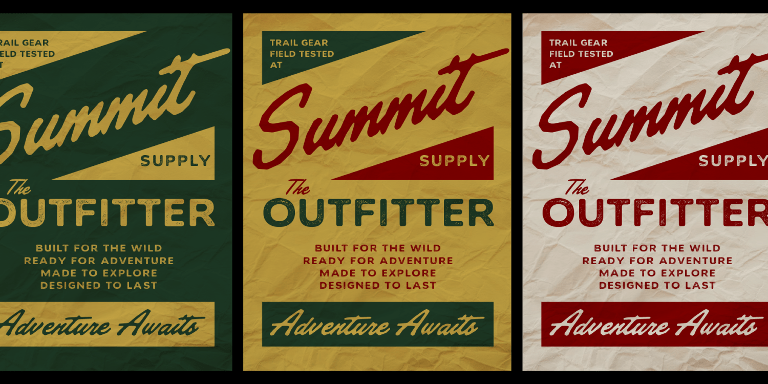 Madyline Font Poster #5